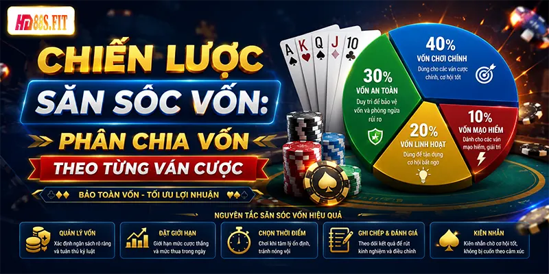 Chiến Lược Săn Sóc Vốn Phân Chia Vốn Theo Từng Ván Cược