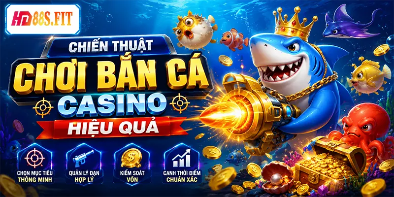 Chiến Thuật Chơi Bắn Cá Casino Hiệu Quả