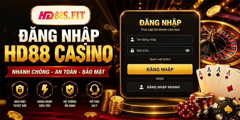 Đăng nhập HD88 Casino
